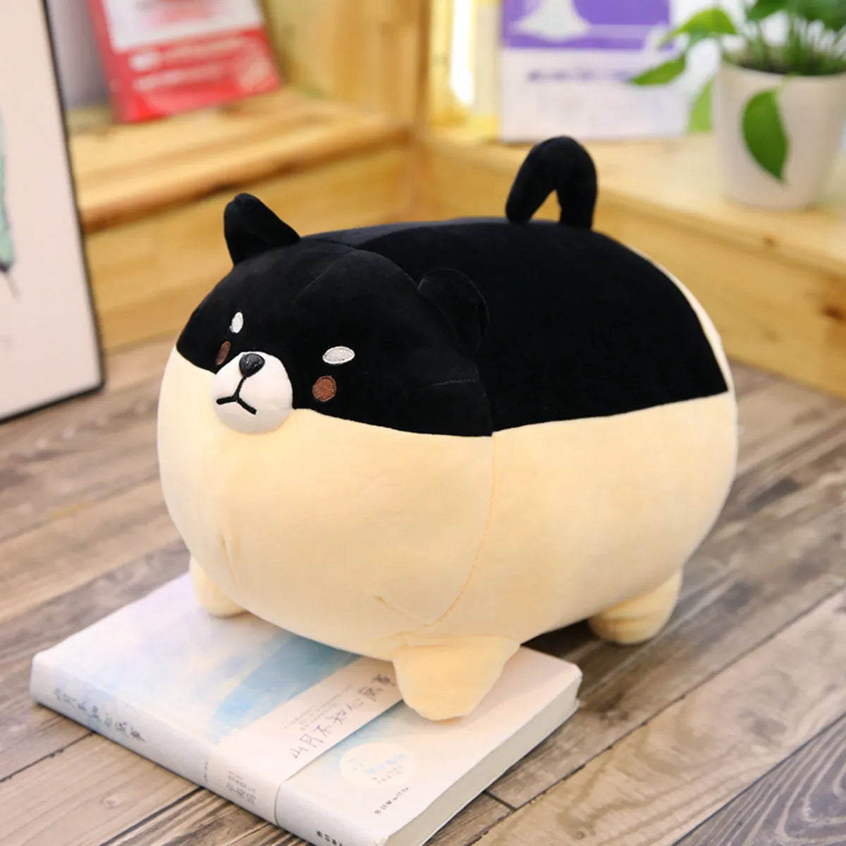 40/50cm Cute Shiba Inu Dog Cat Pig Plush Toy Stuffed Soft Kawaii Animal Pillow Lovely Gift