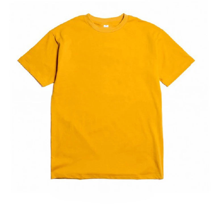 2025 Unisex Custom Design LOGO Printing Personalized Men's  Harajuku Solid Color Text Photos Clothing Ads Pure Cotton T-shirt