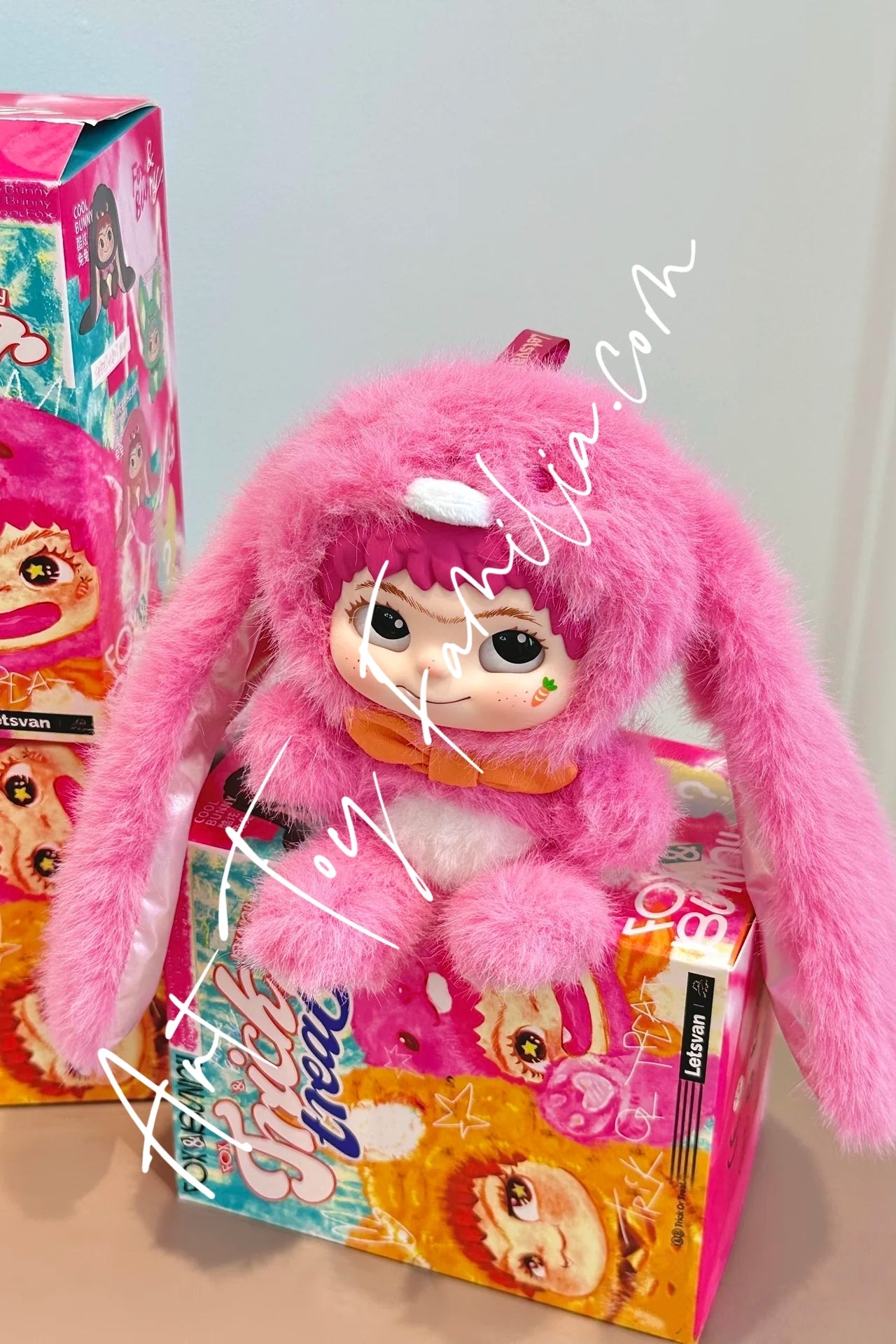 Wakuku Fox & Bunny Trick Or Treat Series Plush Doll