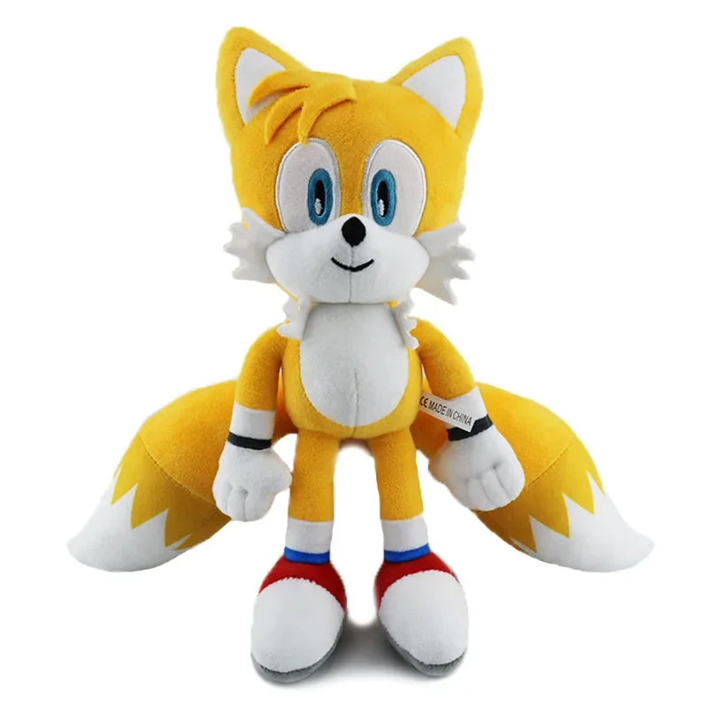 New 30cm Ultrasonic Prickly Plush Doll Sonic Kids Doll Cartoon Anime Movie Hedgehog Mouse Tarsnak Kids Toys Holiday Gift
