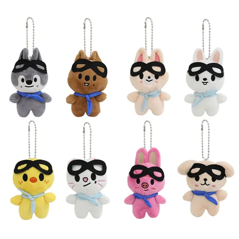 72styles Skzoo Keychain Plush Kawaii Skzoo Keychain Stay Plush Cartoon Stuffed Animal Doll Kawaii Toys Room Decor Children Gift