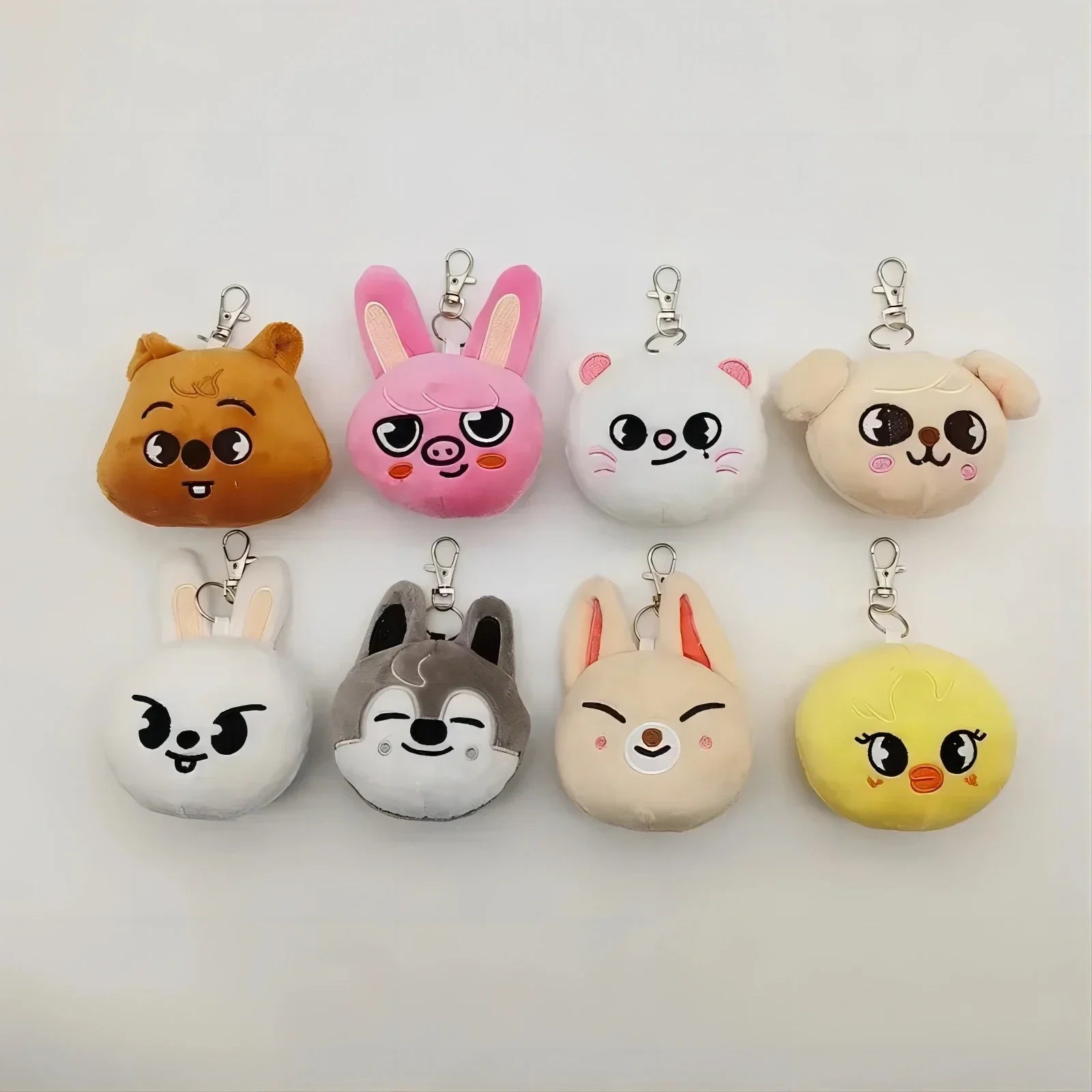 72styles Skzoo Keychain Plush Kawaii Skzoo Keychain Stay Plush Cartoon Stuffed Animal Doll Kawaii Toys Room Decor Children Gift