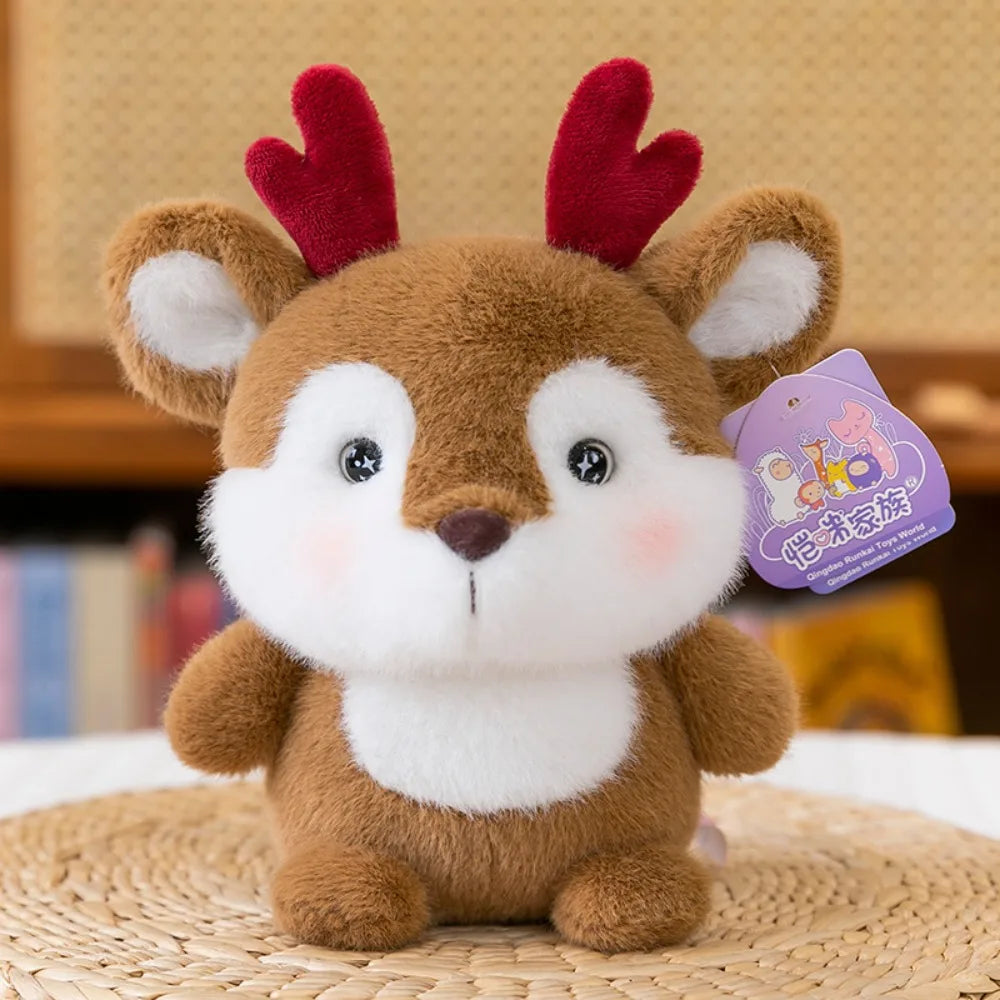 Cute 16cm Plush Companion Doll Plush Elephant Stuffed Animal Pillow Capybara Super Soft Animal Plush Toy Desk