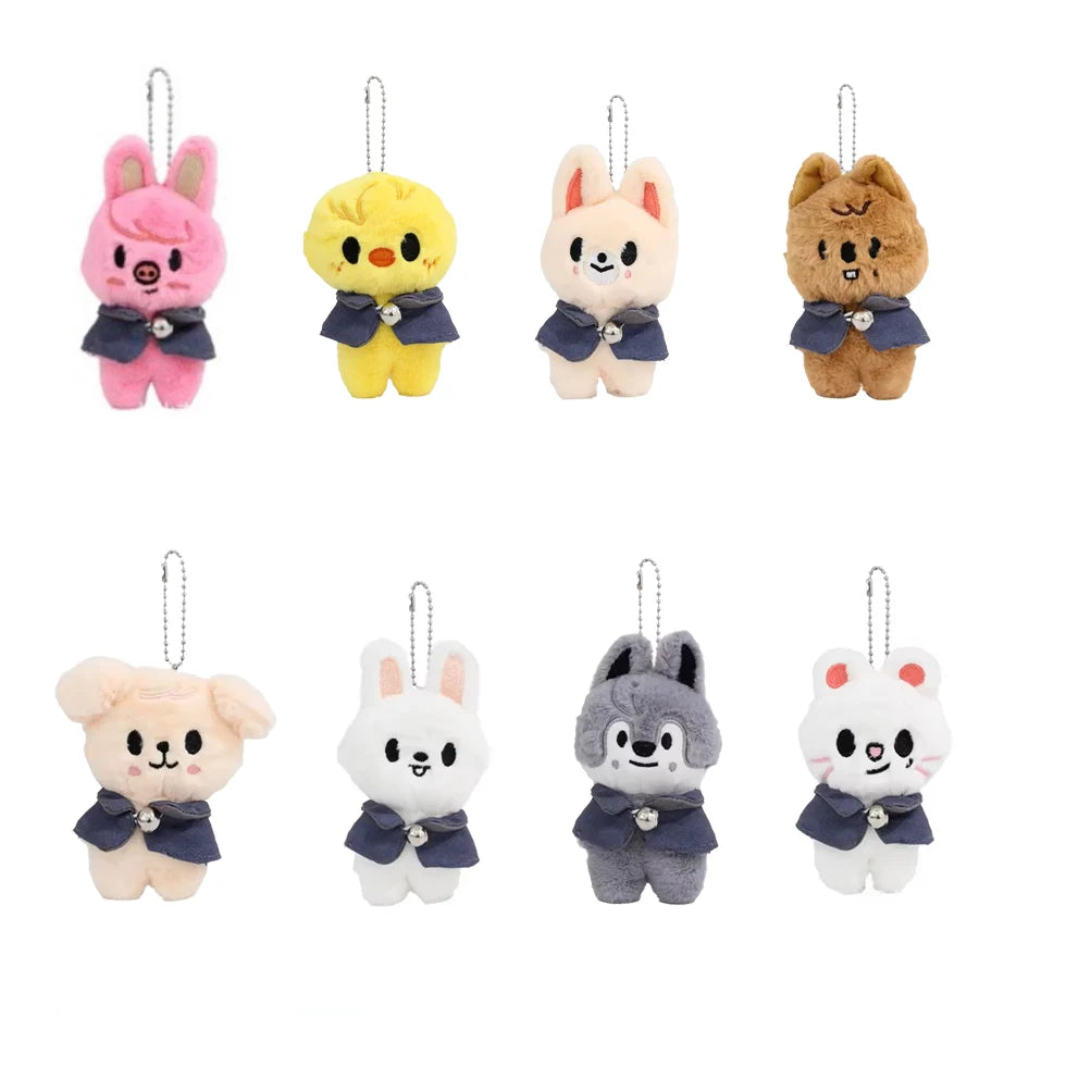 72styles Skzoo Keychain Plush Kawaii Skzoo Keychain Stay Plush Cartoon Stuffed Animal Doll Kawaii Toys Room Decor Children Gift