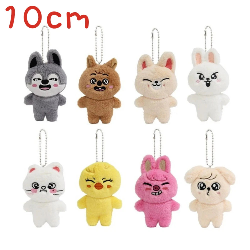 72styles Skzoo Keychain Plush Kawaii Skzoo Keychain Stay Plush Cartoon Stuffed Animal Doll Kawaii Toys Room Decor Children Gift