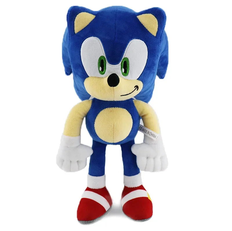 New 30cm Ultrasonic Prickly Plush Doll Sonic Kids Doll Cartoon Anime Movie Hedgehog Mouse Tarsnak Kids Toys Holiday Gift