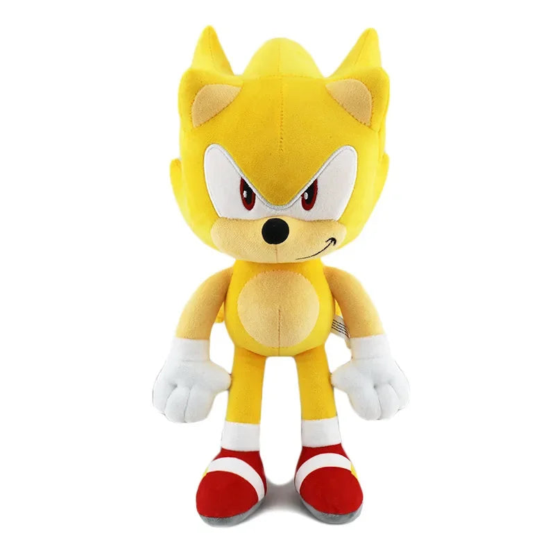 New 30cm Ultrasonic Prickly Plush Doll Sonic Kids Doll Cartoon Anime Movie Hedgehog Mouse Tarsnak Kids Toys Holiday Gift