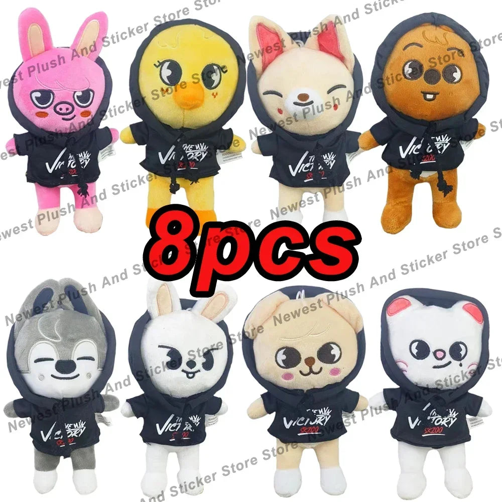 72styles Skzoo Keychain Plush Kawaii Skzoo Keychain Stay Plush Cartoon Stuffed Animal Doll Kawaii Toys Room Decor Children Gift