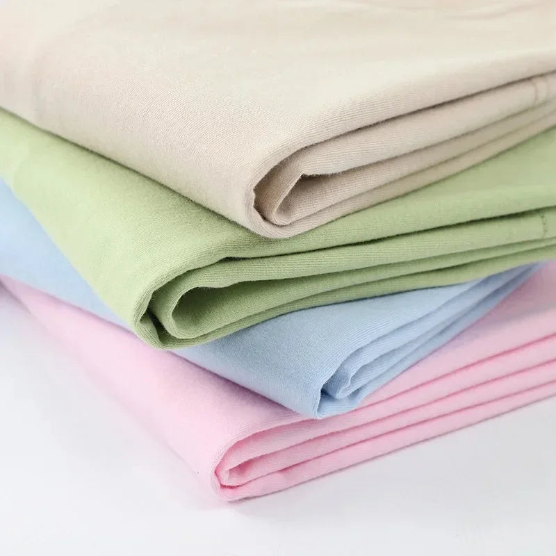 12 Color Oversized Heavyweight T Shirt for Men Summer Short Sleeve Tee 100% Cotton Plain Top Casual Men's Clothing