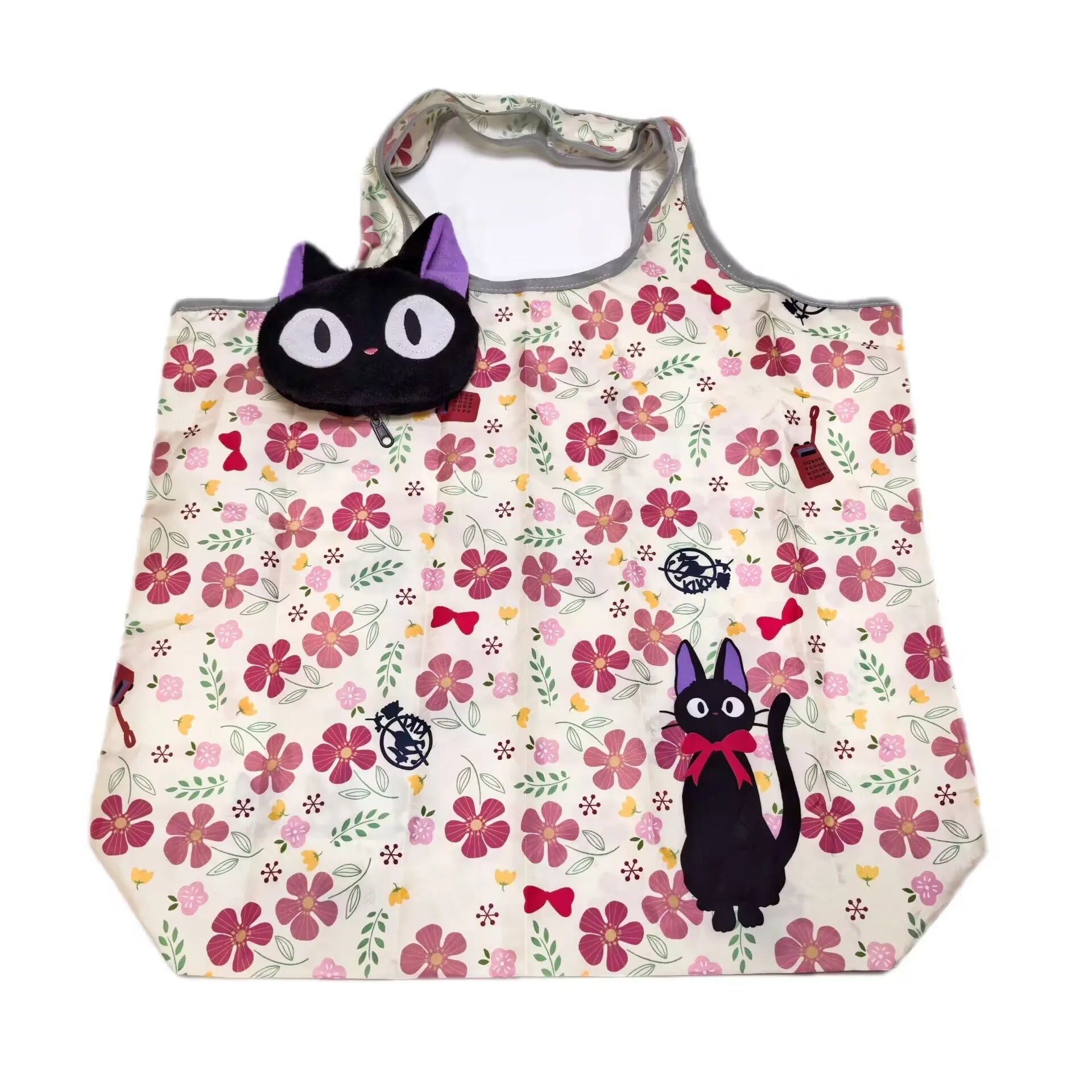 Cartoon Foldable Shopping Bags small shopping bag reusable nylon bag shopping bag nylon pouch reusable shoulder PortableShoulder