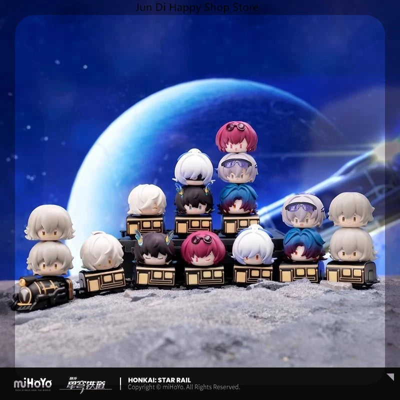 Honkai: Star Rail Blind Box V1 - Official Mihoyo Cute Figure Set, Anime Collectible Desk Decor & Gift, Ready to Ship