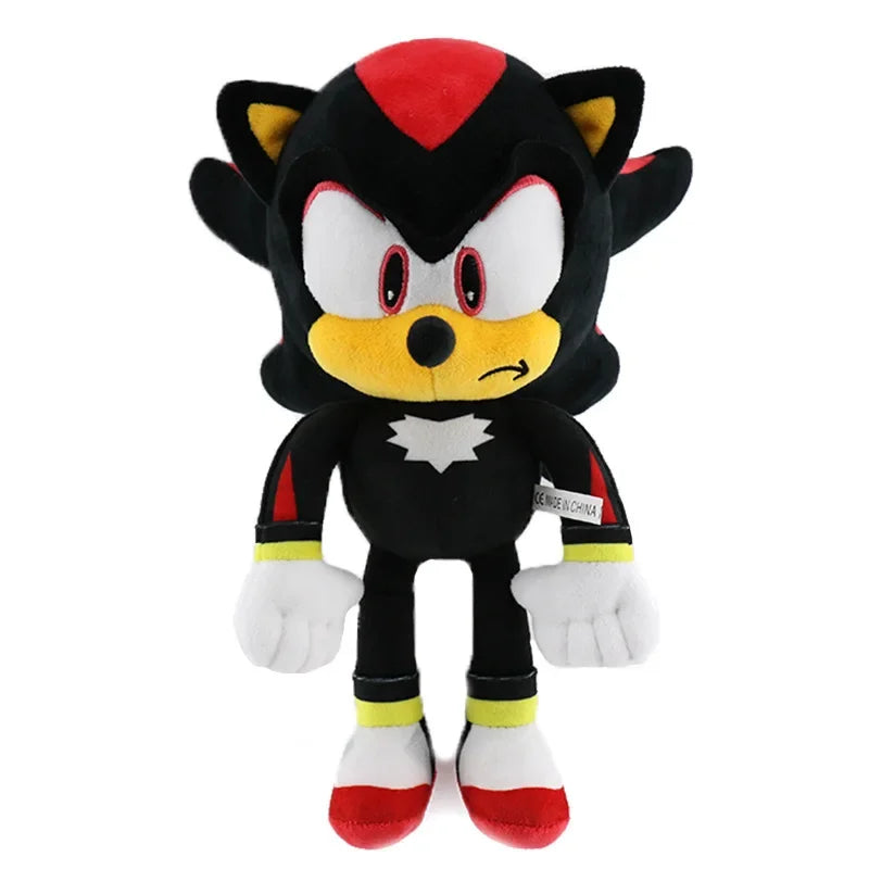 New 30cm Ultrasonic Prickly Plush Doll Sonic Kids Doll Cartoon Anime Movie Hedgehog Mouse Tarsnak Kids Toys Holiday Gift