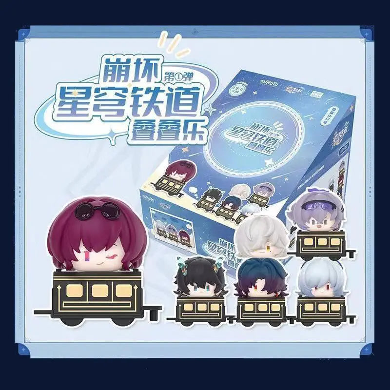 Honkai: Star Rail Blind Box V1 - Official Mihoyo Cute Figure Set, Anime Collectible Desk Decor & Gift, Ready to Ship