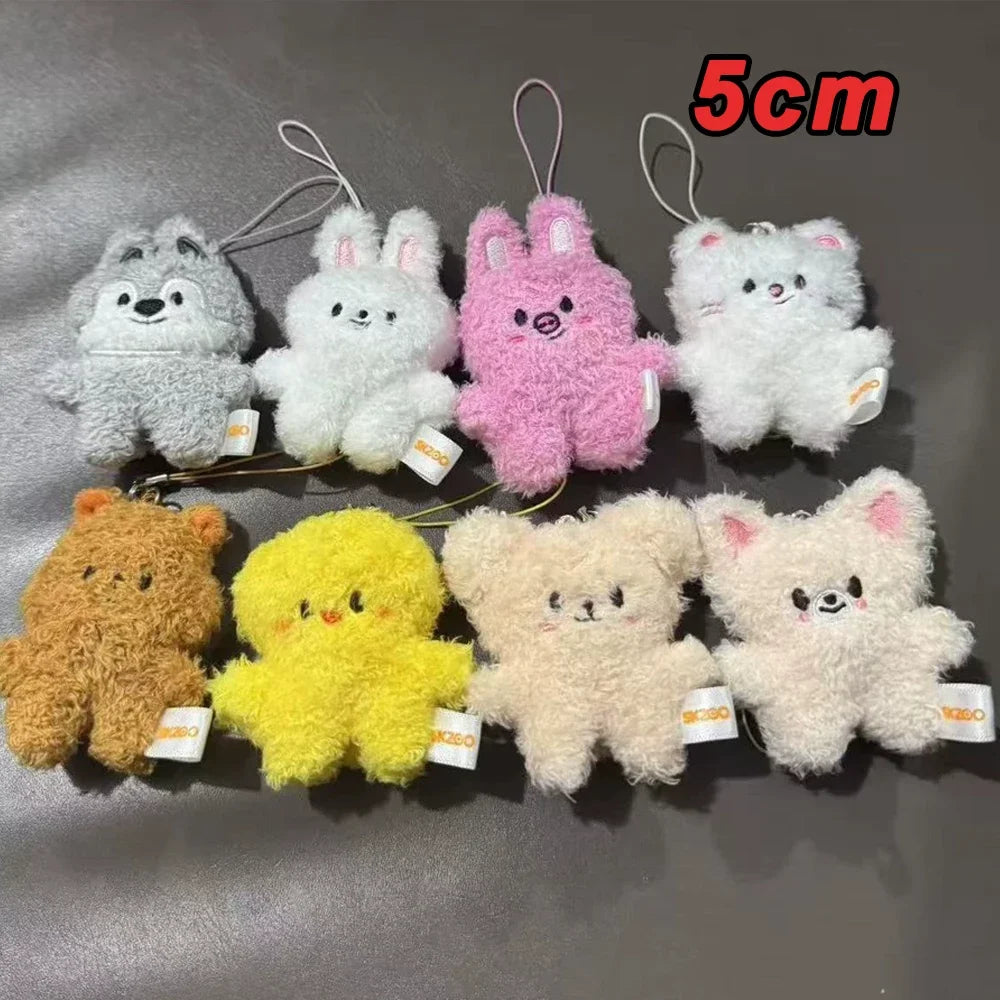 72styles Skzoo Keychain Plush Kawaii Skzoo Keychain Stay Plush Cartoon Stuffed Animal Doll Kawaii Toys Room Decor Children Gift