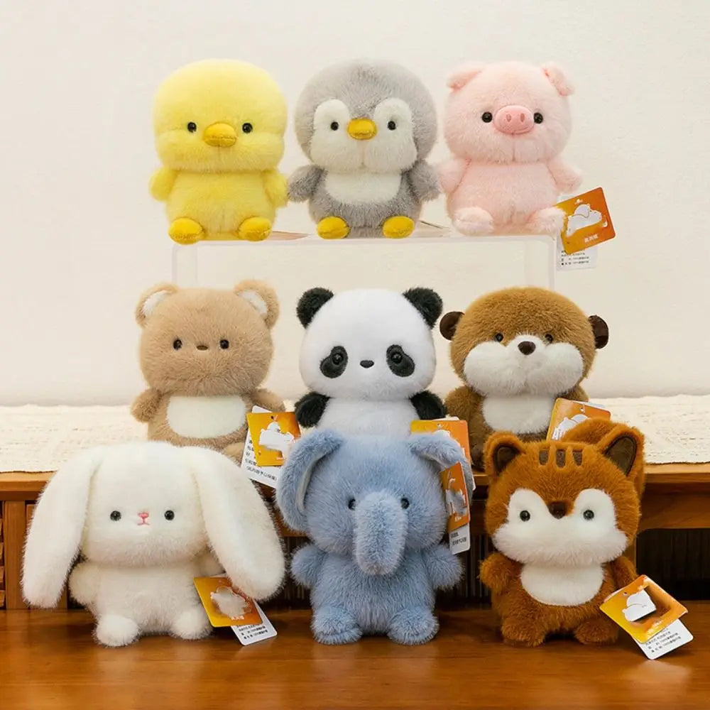 Cute 16cm Plush Companion Doll Plush Elephant Stuffed Animal Pillow Capybara Super Soft Animal Plush Toy Desk