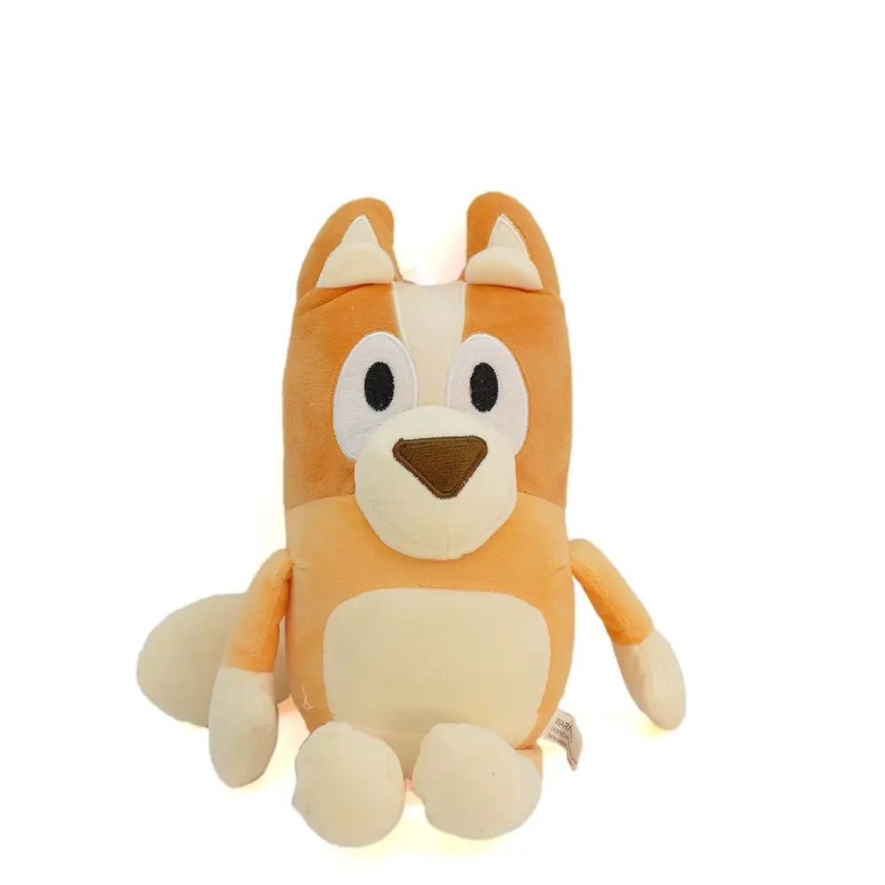 Kawaii Cute 28cm Cartoon Anime Bluey Bingo Family Plush Doll Gift Cute Doll Doll Sleeping Pillow Girl Gift Christmas Gift
