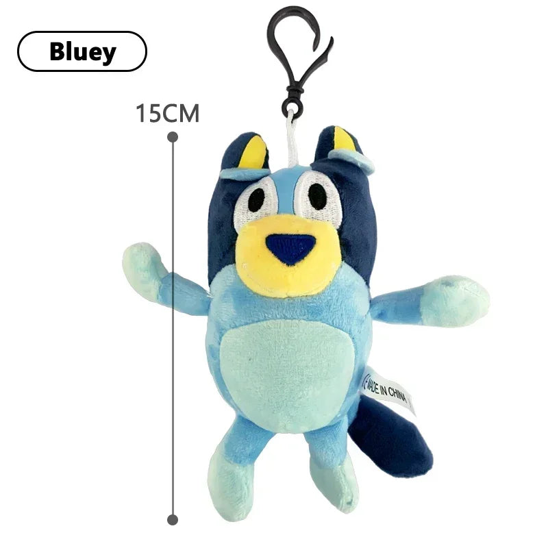 Peluche Blueyed Dog Bingo Family Plush Toy Cartoon Dog Soft Stuffed Animals Dolls Christmas Gifts Family Blue-Y Bingo--