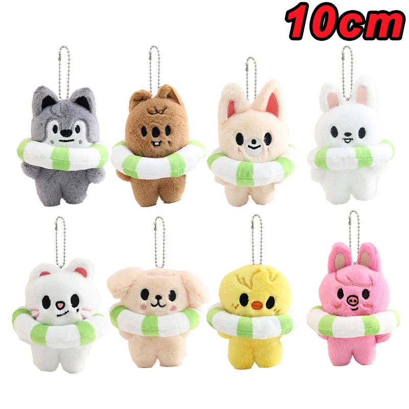 72styles Skzoo Keychain Plush Kawaii Skzoo Keychain Stay Plush Cartoon Stuffed Animal Doll Kawaii Toys Room Decor Children Gift